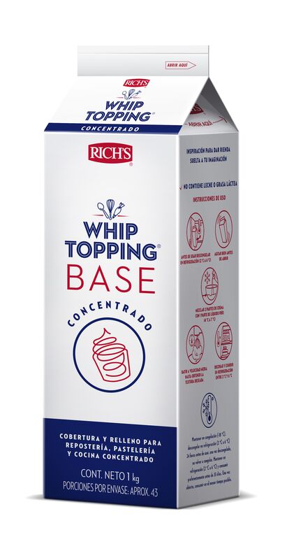 WHIP TOPPING® BASE 4KG - Rich Products Corporation WHIP TOPPING® BASE 4KG - Rich Products Corporation
